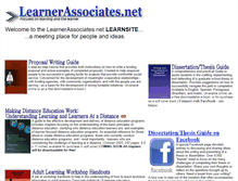 Tablet Screenshot of learnerassociates.net